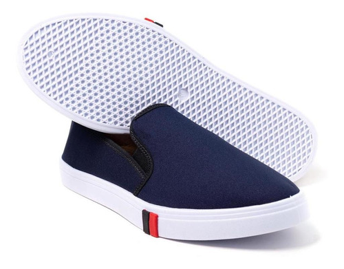 Sapatenis Masculino Calce Facil Iate Slip On