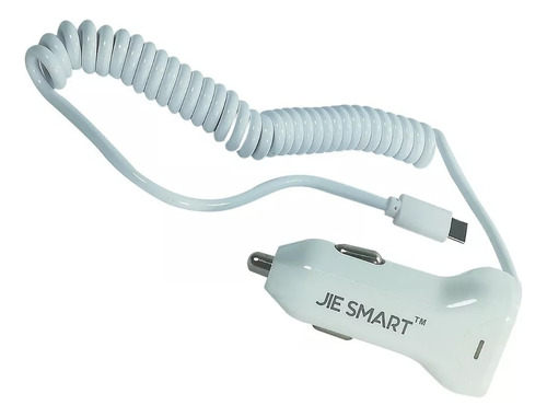 Cargador P/ Auto Tipo C Jie Smart 2.1 Amp. Salida Extra