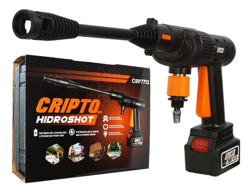 Hidrolavadoraportatil Cripto Hidroshot Crp7712 Bateria25v30b