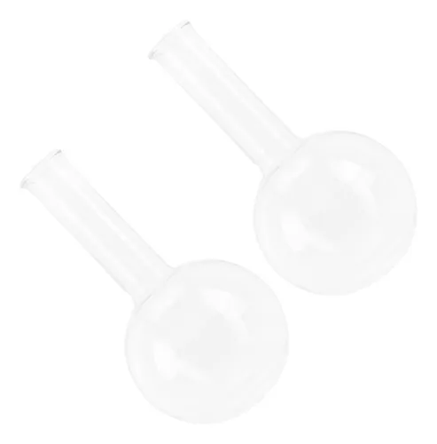 Frasco De Vidrio Borosilicato, Frasco De Fondo Redondo Para
