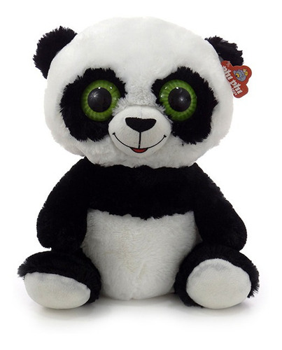 Oso Panda De Peluche Sentado 38 Cm. Original Phi Phi Toys
