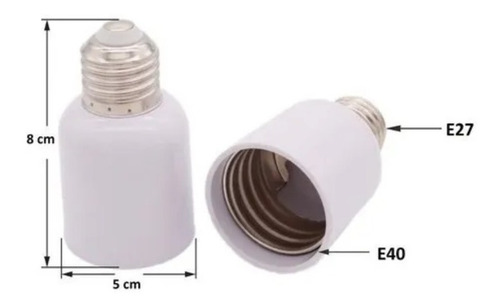 Imagen 3 de 5 de Ampolleta Led Industrial T100 E40 100 Alta Potencia Luz Fría
