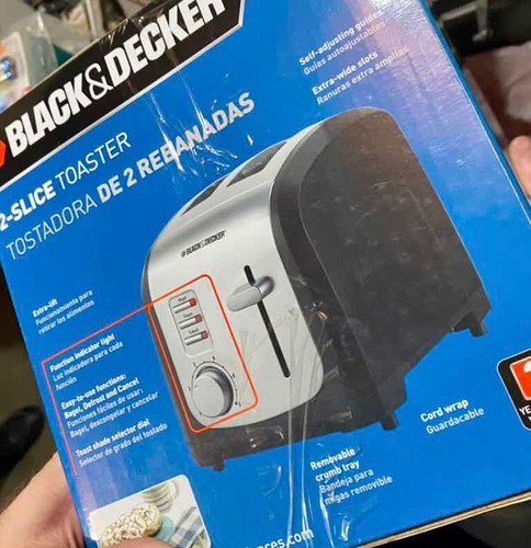 Tostadora De Pan Black And Decker