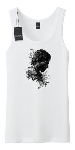 Musculosa Hombre The Last Of Us Dibujo Art Logo - Vjtl3