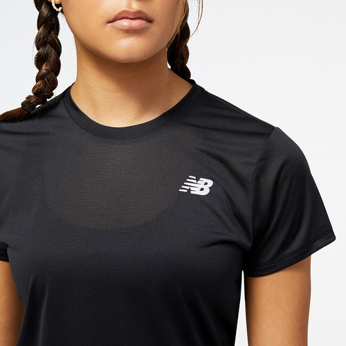 Polo Accelerate New Balance Running Mujer Wt23222bk