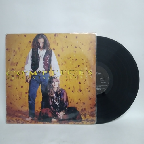 Complices - Pregunta Y Flores Vinilo Lp Ed. Colombiana