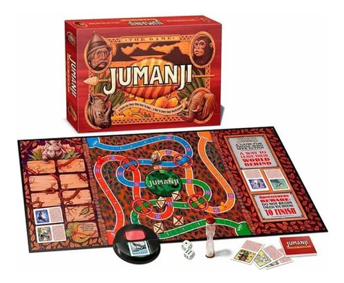 Jumanji Juego De Mesa Original Familiar Estrategia Tl