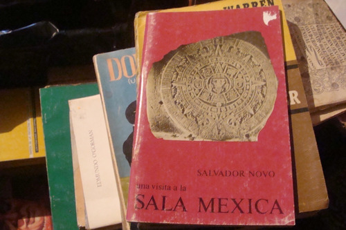 Una Visita A La Sala Mexica , Año 1977 , Salvador Novo