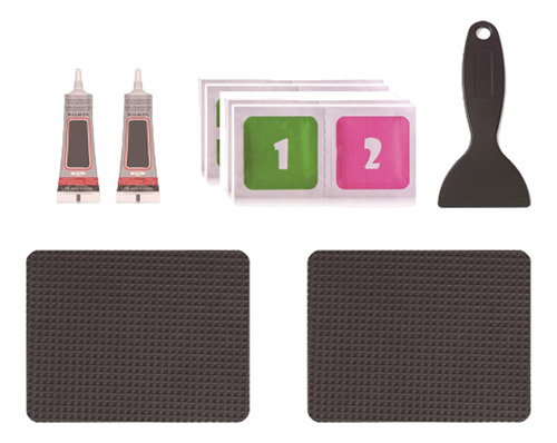 Kit De Reparación De Trampolín Rectangular 2 Parches