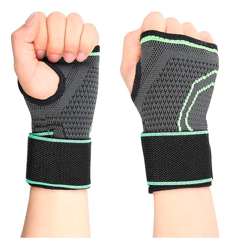 Muñequera Velcro Soporte Muñeca X2 Tendinitis Deporte Venda