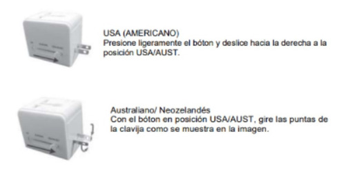 Adaptador De Voltaje Universal Para Viajes Internacionales,