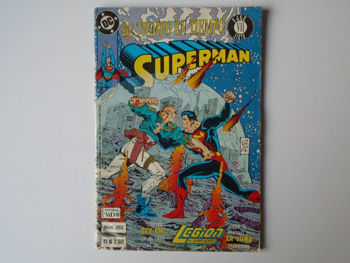Superman Dc Comic No.203 Editorial Vid Noviembre 1994