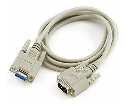Db9 macho A Hembra Rs232 serial Cable Beige