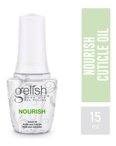 Nourish Aceite Para Cuticula Uñas Profesional Marca Gelish Tratamiento Hidratante De Cuticula 15 Ml Linea De Tratamientos 