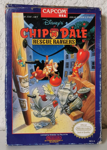 Chip N Dale Rescue Rangers Nes 