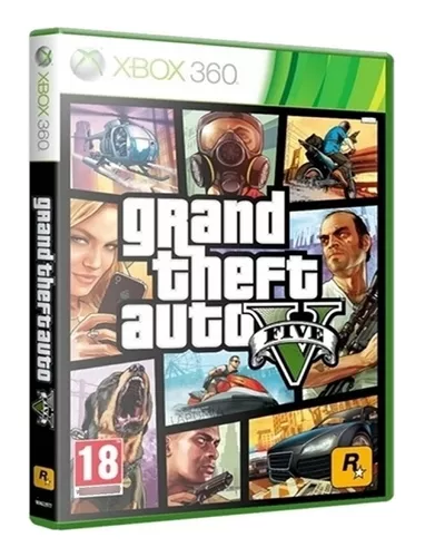 Grand Theft Auto V (GTA 5) Xbox 360 desbloqueado destravado LT 3.0 RGH