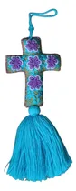 Comprar 36 Cruces Bordadas A Mano En Ro-coco Artesanales- De Chiapas