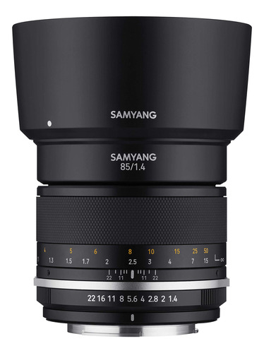 Samyang Mk2 3.346 In F1.4 Lente Teleobjetivo Sellado Para C.