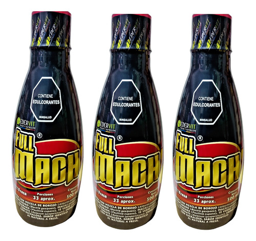 3 Full Mach (energizante) 500ml - mL a $50