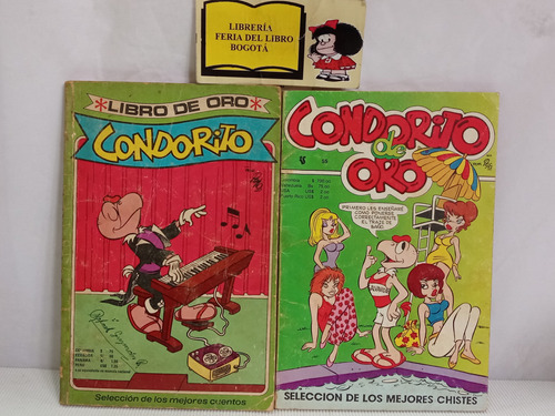 Promoción - 2 Historietas Condorito - Libro De Oro - Comic 
