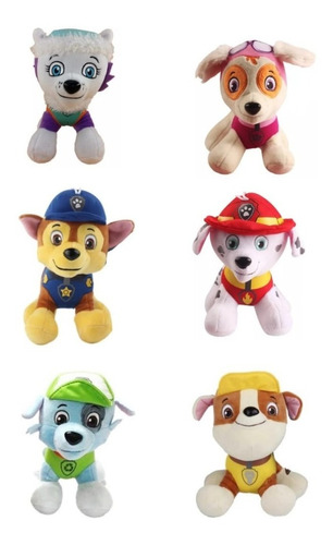 Peluche Paw Patrol Everest Ryder Skye Chase Marshall