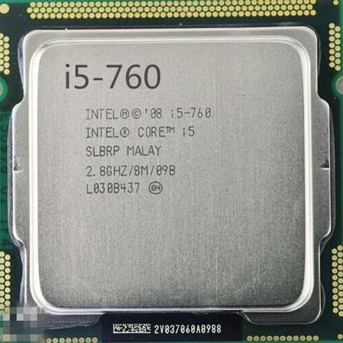 Processador Intel-i5 760 3.33 Ghz(turbo Max) 8mb Socket 1156