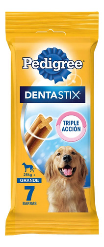 Snack Dentastix Pedigree Raza Grande X 1 Unidad (7 Barras)