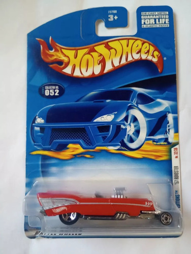 Hot Wheels 57 Roadster 2001 First Editions Vintage Car Rojo