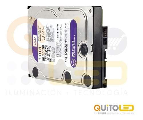 Disco Duro Western Purple 1 2 3 4 6 8 Tb 3 Años Garantía