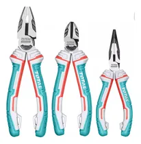 Comprar Kit Set Juego 3 Pinzas  Industrial Universal Punta Alicate