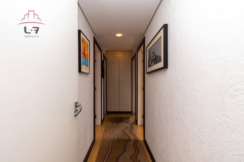 Apartamento Com 3 Dormitórios À Venda, 139 M² Por R$ 760.000,00 - Juvevê - Curitiba/pr - Ap0924