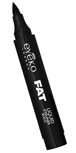 Eyeko Fat Liquid Eyeliner, Negro, 0.12 Oz