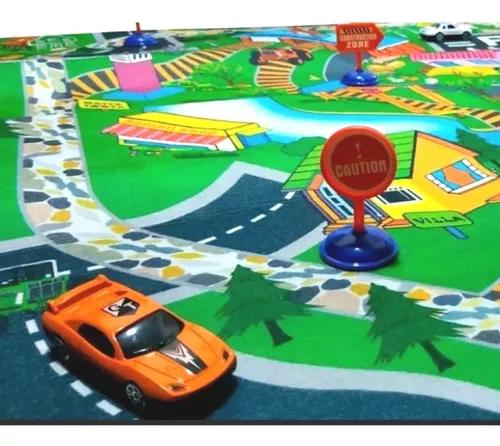 Pista De Carrinhos Brinquedo Corrida Infantil Com 2 Carrinhos Pista De  Carrinhos Brinquedo Corrida Infantil