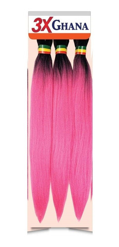 Trenza Realistic 3x Ghana 50  Pink