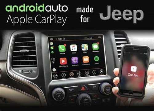 Interface Video Carplay Android Auto Jeep/dodge Uconnect 8.4