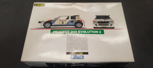 1/24 Hasegawa Peugeot 205 Evolution 2 Rally