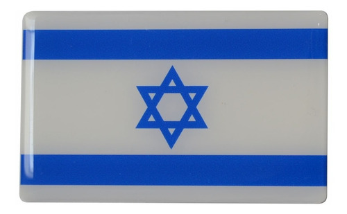 3 Bandeiras Resinadas Vários Países Israel Frete Grátis 