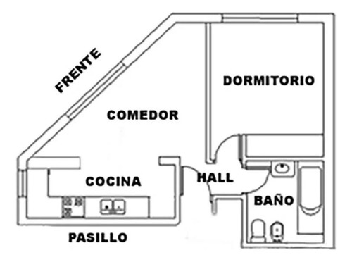 Departamento En Alquiler - 1 Dormitorio 1 Baño - Saavedra