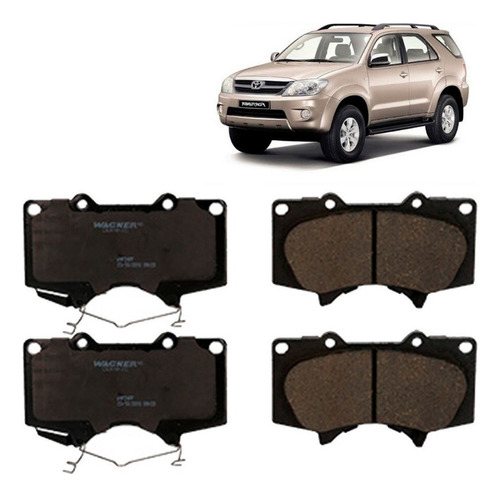 Pastillas  Delanteras Para Toyota Fortuner 2006-2007