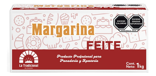 Margarina La Tradicional Del Panadero  1 Kg.