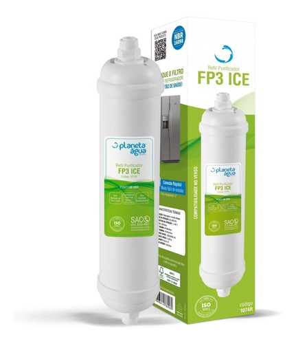 2 Refil Filtro Externo Geladeira Side By Side Electrolux T33