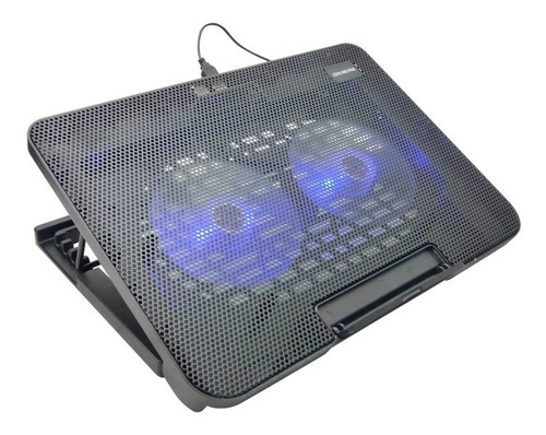 Cooler Con Ventilador Doble Para Notebook