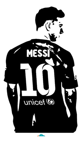 Vinil Futbol Messi 10 Deco®