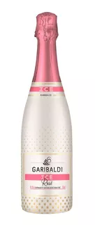 Gaseificado Ice Rosé Garibaldi Zero Álcool - 750 Ml