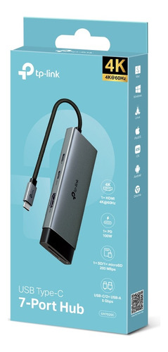 Tp-link 7 En 1 Hub Usb-c Para Oficina, Fotógrafo Y Jugador