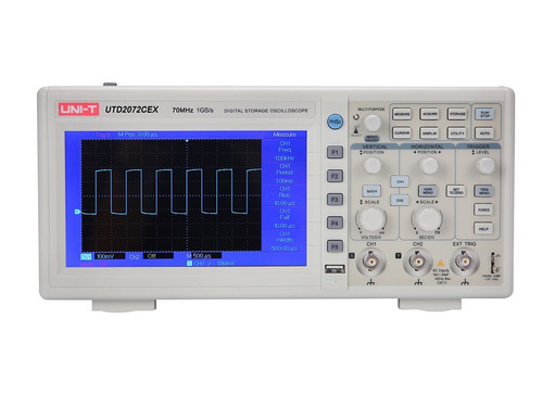 Osciloscopio 2 Ch 70 Mhz 1gs/s Color Modelo: Utd2072cex