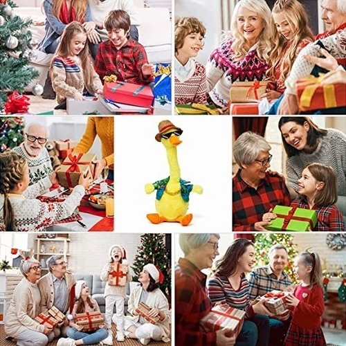 1 Brinquedos De Pato Dançante Recarregáveis E Repetíveis,