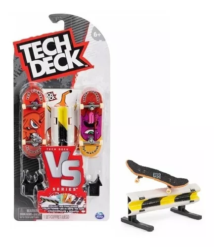 Tech Deck - Pack 2 mini skates de dedo versão Versus - Element, Concentra