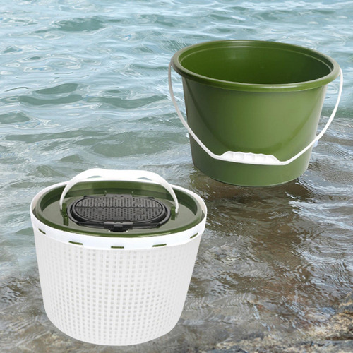 Bargón De Pesca De Hielo Barrel Beurable Box, Ronda 10l