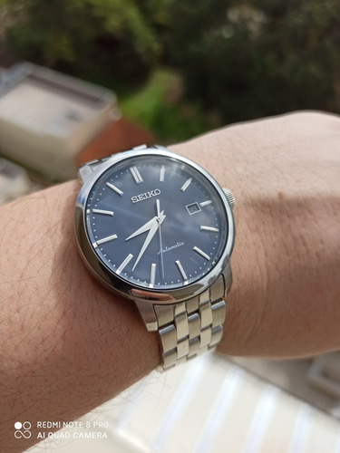 Espetacular Seiko Srpa25b1 Azul Nota Fiscal Caixa Selo Ipi